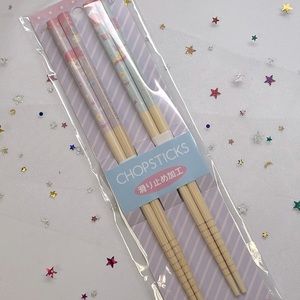 Sanrio Little Twin Stars Bamboo Chopsticks
